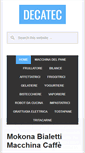 Mobile Screenshot of decatec.it